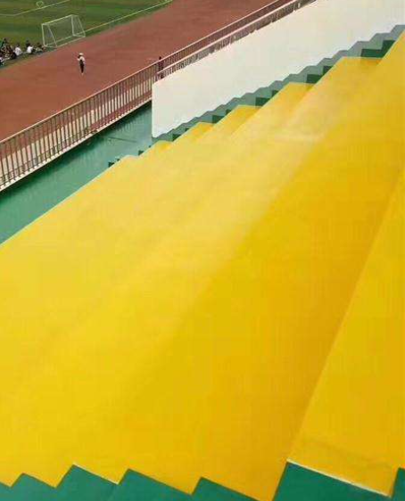 香河球场台阶翻新修补改造